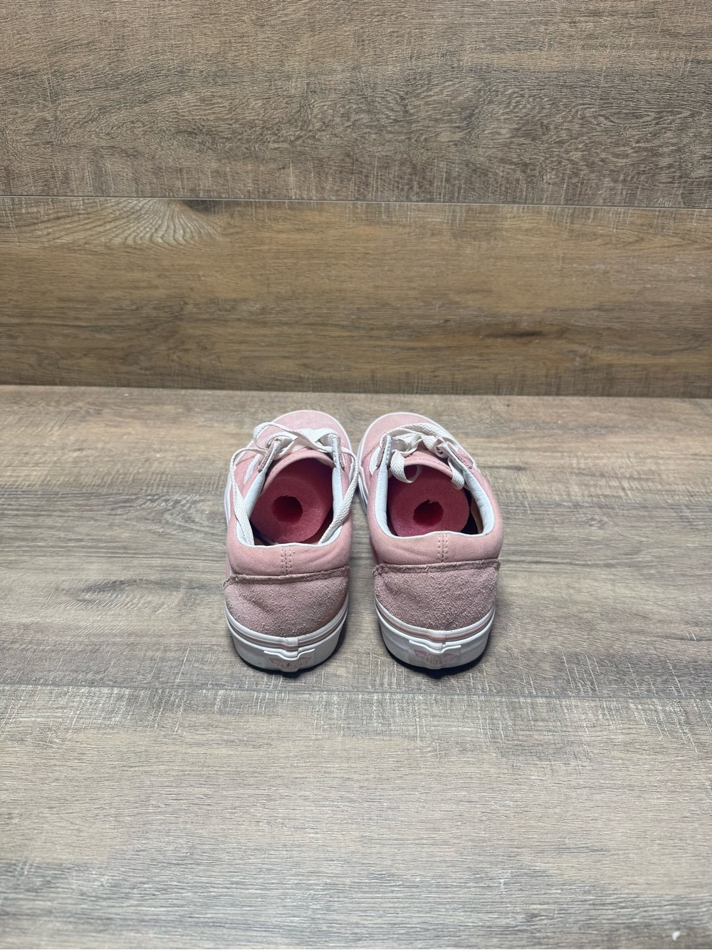 Vans Kids Old Skool Sneakers - Light Pink & White - Picture 5 of 6